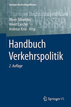 portada Handbuch Verkehrspolitik (Springer Nachschlagewissen)