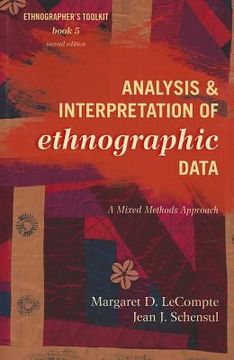 portada analysis and interpretation of ethnographic data: a mixed methods approach (en Inglés)