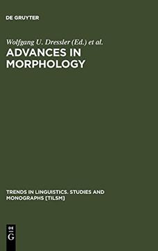 portada Advances in Morphology (en Inglés)