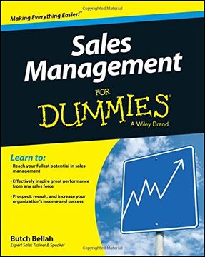 portada Sales Management for Dummies (in English)