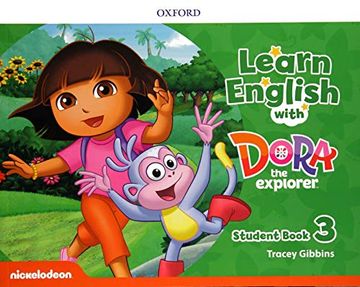 portada Learn English With Dora the Explorer 3. Class Book (in Spanish)