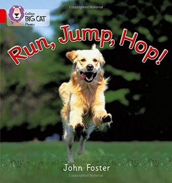 portada Run, Jump, hop (Collins big cat Phonics) (en Inglés)