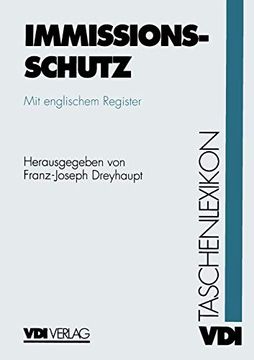 portada Vdi-Taschenlexikon Immissionsschutz (en Alemán)