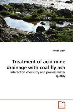 portada treatment of acid mine drainage with coal fly ash