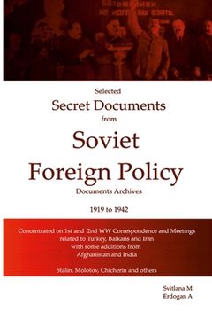portada Selected Secret Documents From Soviet Archives 1919-1941 (en Inglés)