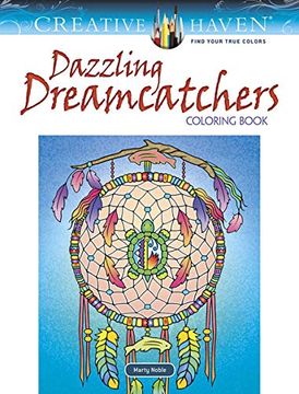 portada Creative Haven Dazzling Dreamcatchers Coloring Book (Adult Coloring) (in English)