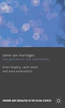 portada Same sex Marriages: New Generations, new Relationships (Genders and Sexualities in the Social Sciences) 