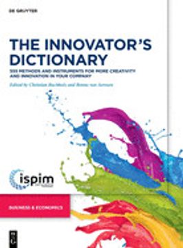 portada The Innovator’S Dictionary: 555 Methods and Instruments for More Creativity and Innovation in Your Company (en Inglés)