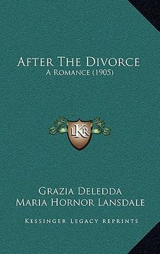portada after the divorce: a romance (1905) (en Inglés)