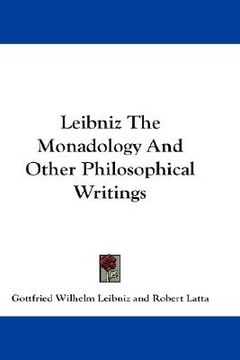 portada leibniz the monadology and other philosophical writings (in English)