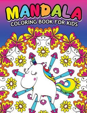 portada Mandala Coloring Book For Kids: Easy Mandala Patterns for Kids (en Inglés)