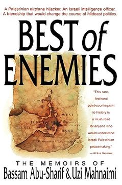 portada the best of enemies: memoirs of bassam abu-sharif and uzi mahnaimi (en Inglés)