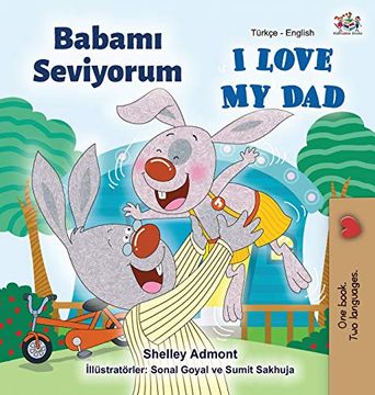 portada I Love my dad (Turkish English Bilingual Book) (Turkish English Bilingual Collection) (en Turco)