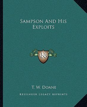 portada sampson and his exploits (en Inglés)