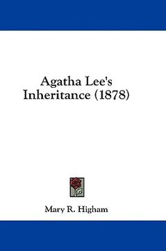 portada agatha lee's inheritance (1878) (en Inglés)