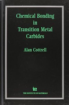 portada Chemical Bonding in Transition Metal Carbides (Institute of Materials Book, 613)