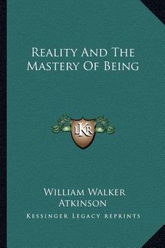 portada reality and the mastery of being (en Inglés)