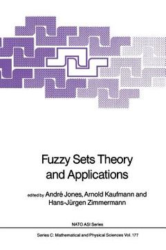 portada Fuzzy Sets Theory and Applications (en Inglés)
