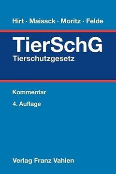 portada Tierschutzgesetz (en Alemán)
