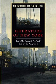 portada The Cambridge Companion to the Literature of new York Paperback (Cambridge Companions to Literature) (in English)