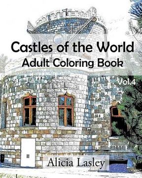 portada Castles of the World: Adult Coloring Book Vol.4: Castle Sketches For Coloring