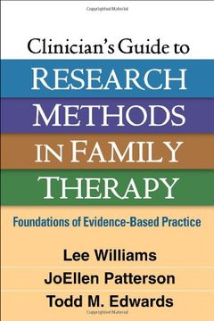 portada Clinician's Guide to Research Methods in Family Therapy: Foundations of Evidence-Based Practice