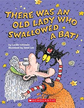portada There was an old Lady who Swallowed a Bat! (a Board Book) (in English)