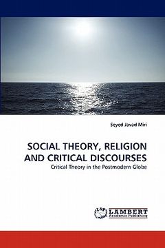 portada social theory, religion and critical discourses (en Inglés)