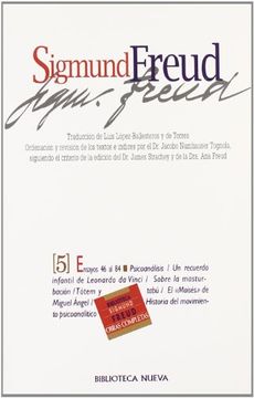 portada Sigmund Freud 5 (Edición Económica). Tomo 5 (1909-1913). Ensayos 46 al 84 (in Spanish)
