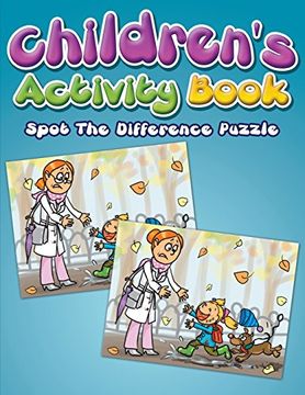 portada Children's Activity Book: Spot The Difference Puzzle