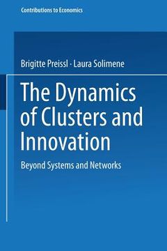 portada the dynamics of clusters and innovation: beyond systems and networks