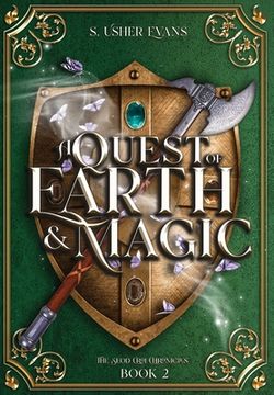 portada A Quest of Earth and Magic: A Young Adult Epic Fantasy Novel (in English)
