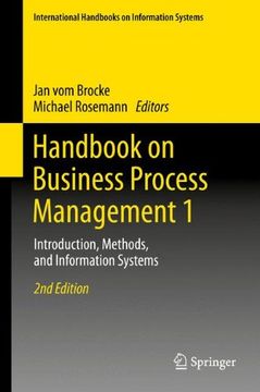 portada Handbook on Business Process Management 1: Introduction, Methods, and Information Systems (International Handbooks on Information Systems)