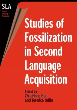portada Studies of Fossilization in Second Lang. (en Inglés)