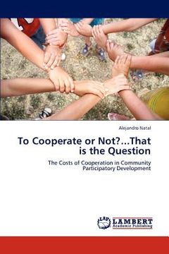 portada to cooperate or not?...that is the question (en Inglés)