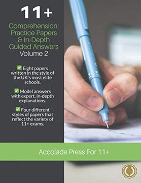 portada 11+ Comprehension: Practice Papers and In-Depth Guided Answers - Volume 2