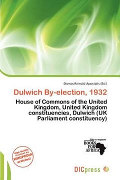 dulwich by-election, 1932 (en Inglés)