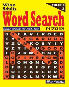 portada Wise Adults Word Search Puzzles, Vol. 3 (en Inglés)