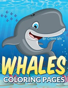 portada Whales: Coloring Pages (in English)