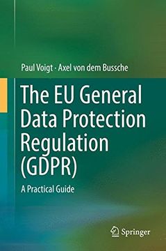 portada The eu General Data Protection Regulation (Gdpr): A Practical Guide (in English)