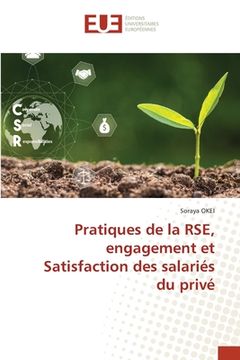 portada Pratiques de la RSE, engagement et Satisfaction des salariés du privé (en Francés)