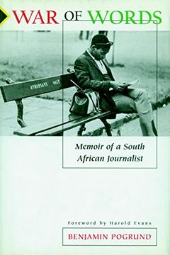 portada War of Words: Memoir of a South African Journalist