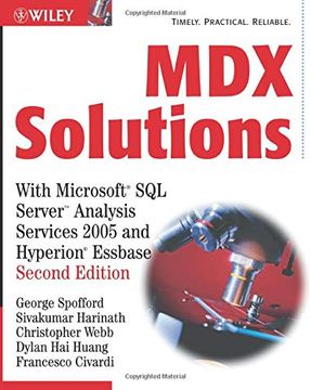 portada Mdx Solutions: With Microsoft sql Server Analysis Services 2005 and Hyperion Essbase, 2nd Edition (in English)