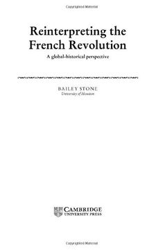 portada Reinterpreting the French Revolution: A Global-Historical Perspective (en Inglés)