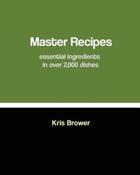 portada master recipes (en Inglés)