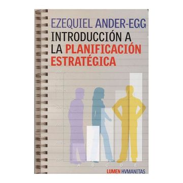 Libro Introduccion A La Planificacion Estrategica De Ezequiel Ander-Egg ...