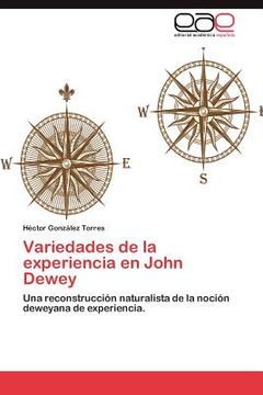 portada variedades de la experiencia en john dewey (in English)