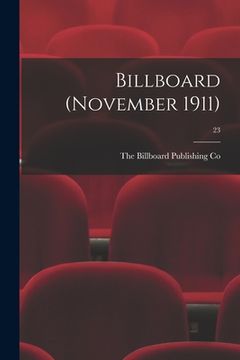 portada Billboard (November 1911); 23 (en Inglés)