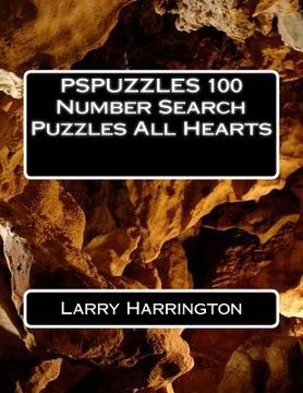 portada PSPUZZLES 100 Number Search Puzzles All Hearts (en Inglés)
