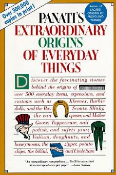 portada Extraordinary Origins of Everyday Things (in English)